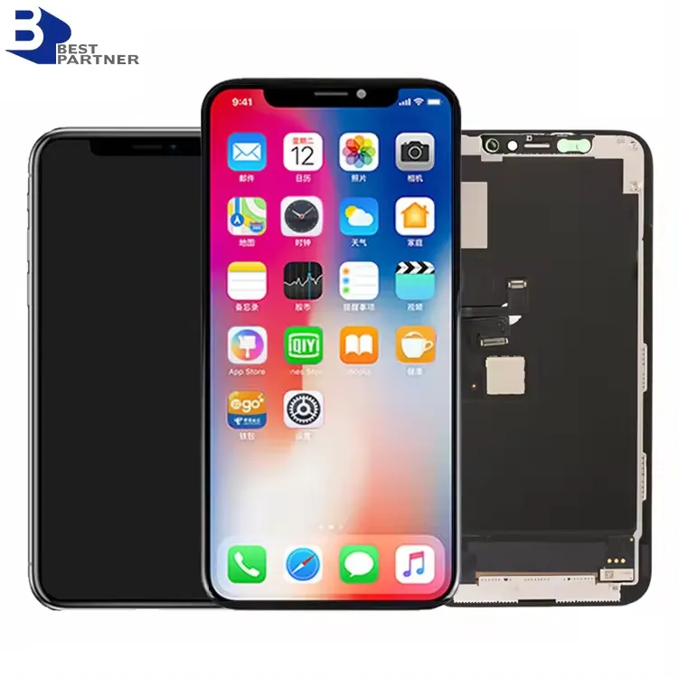 Original para iphone 11 12 13 14 15 pro max oled lcd substituição digitador tela de toque para iphone x xs se 6 7 8 plus display lcd