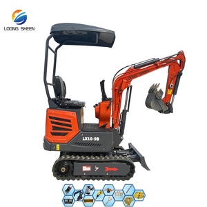 <span class=keywords><strong>Mini</strong></span>-excavatrice 1 tonne directement de l'usine chinoise, avec <span class=keywords><strong>godet</strong></span> inclus, compatible avec le piquetoir et les outils pour usage agricole - Product Image 4