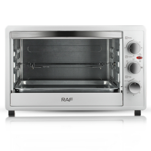 เตาอบ RAF 1500W ขนาด 30 ลิตร แบบตั้งโต๊ะ สำหรับอบและย่าง ควบคุมอุณหภูมิ ให้ความร้อนสม่ำเสมอ โซลูชั่นการทำอาหารในครัว - Product Image 6