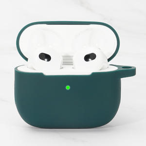 Étuis en silicone souple pour <span class=keywords><strong>Air</strong></span> pods 3 Housse de protection pour écouteurs sans fil pour <span class=keywords><strong>Air</strong></span> Pods 3 Boîte de charge Sacs étui protecteur - Product Image 2