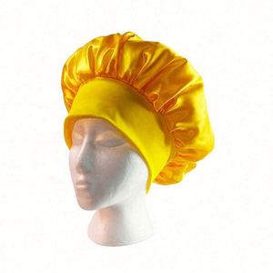 Bonnet de Nuit Élastique Ajustable en Satin pour Femmes et Filles – Protection Capillaire – Vente en Gros - Product Image 2