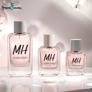 Logo di lusso personalizzato etichetta 30ml 50ml 100ml bottiglia di profumo di vetro di spessore Spray di vetro vuoto con tappo Parfum bottiglia - Product Image 4