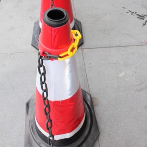 Manguito de conexión de PVC para conos de tráfico, anillos de unión para conos de carretera, tamaño estándar, montaje en suelo - Product Image 3