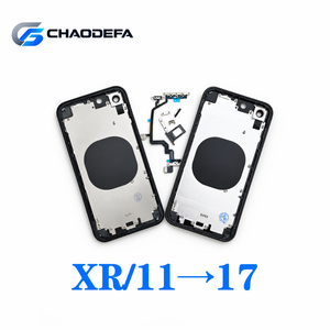 Kit de conversion DIY pour <span class=keywords><strong>iPhone</strong></span> <span class=keywords><strong>XR</strong></span> : Boîtier arrière style 17, châssis de modification - Product Image 1