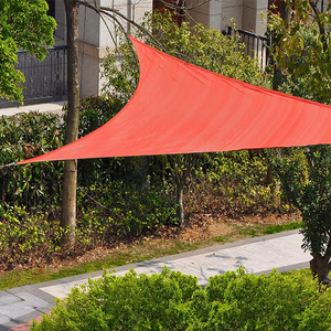Voile d'ombrage anti-UV orange pour <span class=keywords><strong>jardin</strong></span> extérieur, <span class=keywords><strong>auvent</strong></span>, 6*6*6m - Product Image 1