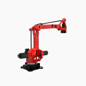 Système robotisé automatique de palettisation, bras de machine à paletter, portée 2400 mm, équipement de palettisation, palettiseur robotisé pour sacs, robot d'emballage, 80 kg - Product Image 1