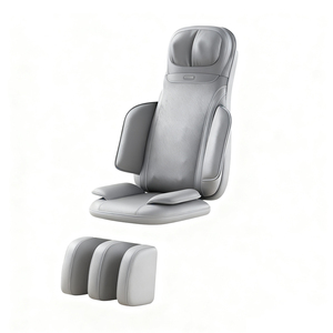 電動マッサージマットレスエアパッド赤外線ローラー電動フルボディエアバッグ振動ストレッチ圧力マッサージマット - Product Image 1