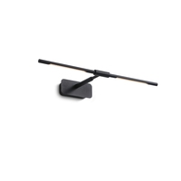 Lampes miroir LED murales modernes 4W avec finition noire et dorée pour l'éclairage de salle de bain