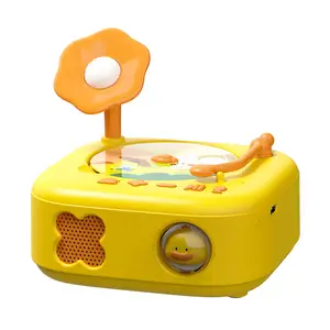 2023 New Record Player Early Education Kids Learning Flash Card Toys Electronic Customizable Language Talking Learning Machine