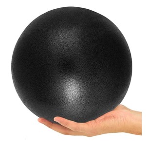 Aangepaste Logo Zwarte Yoga Bal 9 Inch Mini Barre Bal Stabiliteit Training Gym Anti Burst Slip Kleine Pilates Ballen - Product Image 6