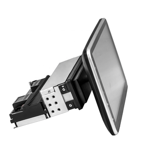 Lecteur DVD vidéo de voiture Android simple din 1 din 10 pouces avec lecteur de radio audio de voiture de navigation Gps réglable à 90 degrés - Product Image 1