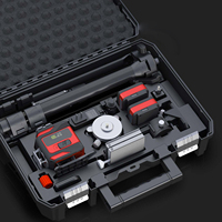 Niveau laser auto-nivelant 4D à 16 lignes, faisceau vert 360°, outil d'alignement pour la construction, laser rotatif vertical/horizontal