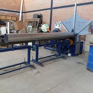 Máquina espiral automática de conductos de acero inoxidable Componente de núcleo HVAC con máquinas de fabricación de conductos de motor - Product Image 4