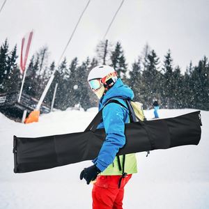 Funda de Neopreno para Esquí y Snowboard, Funda Impermeable Desmontable para Tabla de Snowboard, Bolsa Rígida de Poliéster para Esquí - Product Image 6