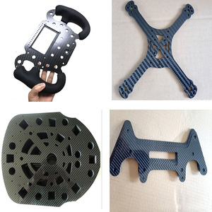 แผ่นคาร์บอน 3K แท้ 100% แบบกำหนดเอง ความหนา 0.5-5 มม. ผลิตด้วยเครื่อง CNC สีตามสั่ง อะไหล่โดรนแข่ง - Product Image 5