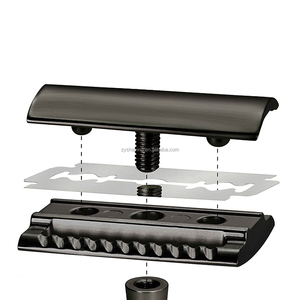 <span class=keywords><strong>Rasoir</strong></span> de sécurité classique à double tranchant ZY pour hommes, <span class=keywords><strong>rasoir</strong></span> manuel <span class=keywords><strong>traditionnel</strong></span> pour un rasage humide, rasage lisse et précis, manche en bois de santal - Product Image 5