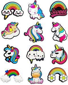 3 डी तीन आयामी ड्रॉप गोंद प्यारा कार्टून छोटा मैरी और शार्क pvc बटन सजावट निर्माता कस्टम - Product Image 1