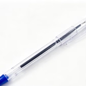Promotional Plastic Blue Ball <b>Pens</b> for School Office Stationery High Quality Cheap Ball <b>Pen</b> with 3 <b>Color</b> - Product Image 3