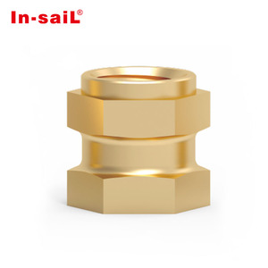 Hex Nut Brass cường độ cao Hex chèn các loại hạt - Product Image 5