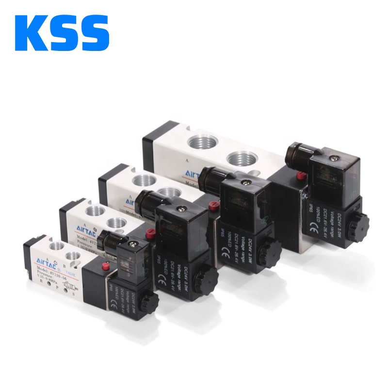Solenoid Valve 0.15~0.8Mpa 4V210-08 DC 24V Pneumatic 5 Port 2 Position | UK - View #10