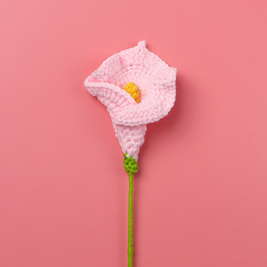 Вязаный цветок ручной работы - Product Image 4