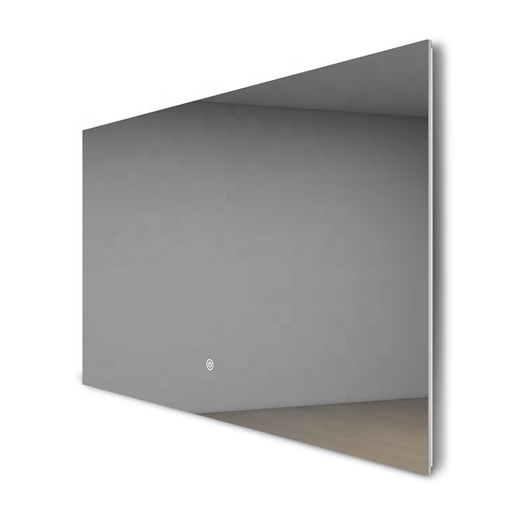 Инфракрасный обогреватель с бескаркасным светодиодным зеркалом, дальними инфракрасными нагревательными панелями, закаленным зеркалом премиум-класса