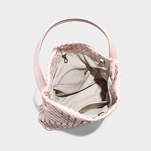 Sac à bandoulière élégant français tissé à <span class=keywords><strong>la</strong></span> main en PU <span class=keywords><strong>de</strong></span> qualité, sac décontracté pour l'extérieur, idéal pour <span class=keywords><strong>les</strong></span> jeunes femmes et <span class=keywords><strong>les</strong></span> amateurs <span class=keywords><strong>de</strong></span> mode - Product Image 4