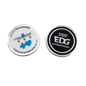 Moneda Metálica de Alta Calidad con Logotipo de Marca Impreso en UV, Regalo Empresarial, Moneda Metálica con Impresión UV - Product Image 1