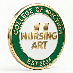 เหรียญที่ระลึกแบบกำหนดเองรุ่นลิมิเต็ดเอดิชั่น ลายคาดูซีอุส ทำจากโลหะผสมสังกะสี พิมพ์สองด้าน ลายธีมการแพทย์และความรัก ของสะสม เหรียญที่ระลึกสำหรับโรงเรียน - Product Image 4