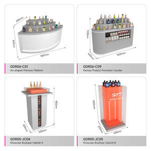 ตู้โชว์น้ำหอม โต๊ะจัดแสดงสินค้า ร้านเสริมสวย ตู้โชว์สำหรับห้างสรรพสินค้า ตกแต่งร้านน้ำหอม - Product Image 6