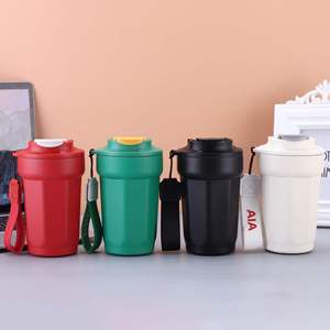 Vente d'usine : <span class=keywords><strong>Tasse</strong></span> isotherme en acier inoxydable 500 ml, gobelet de voyage isotherme sous vide avec poignée - Product Image 3