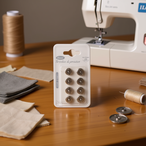 ILAN Bottoni a Pressione in Metallo 13mm 8 Pezzi per Abbigliamento e Borse - Product Image 2