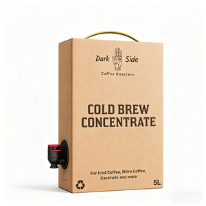 Dispensador y Almacenador de Café Personalizado en Bolsa (Bag-in-Box) - Set Portátil para Café, Bebidas, Jugos, Leche y Cerveza - Product Image 2