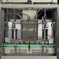 Machine de remplissage automatique à 4 têtes à piston servo 500ml 5000ml 960BPH JPF5000-4S JPACKS