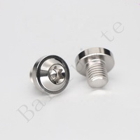 Boulons à tête cylindrique en alliage de titane de grade 5 (M6, M8, M10) pour motos modifiées – Vente chaude