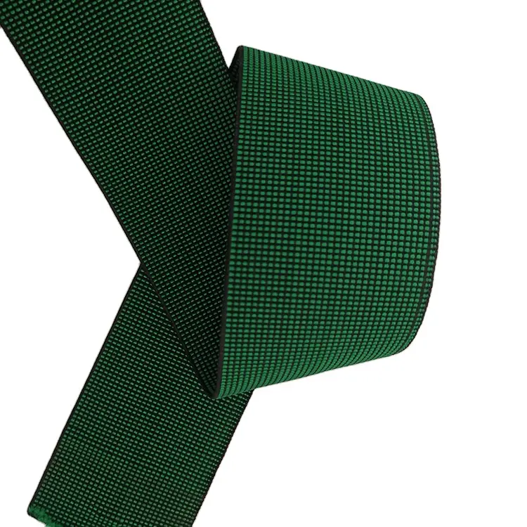 HONGYI yüksek streç yeşil elastik dokuma sarkma kanepe yastıkları, elastik sandalye dokuma değiştirme onarmak için kullanılır