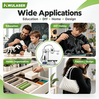 Imprimante 3D à filament FDM de bureau, nivellement automatique, haute vitesse, buse 300°C, PLA, ABS, TPU, machine d'impression professionnelle