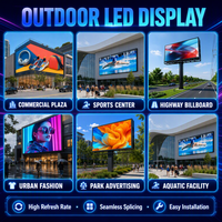 Pantalla LED Profesional para Exteriores P3 de 960x960mm, 3840Hz, Alto Brillo, Servicio Frontal, Precio de Fábrica, para Publicidad