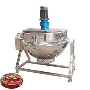 50L นมแจ็คเก็ตกาต้มน้ำทำอาหารแจ็คเก็ตกาต้มน้ำถังผสม - Product Image 2