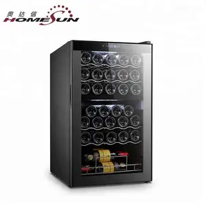 定制22英寸宽葡萄酒冷却器，小型双区葡萄酒冰箱