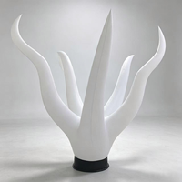 Colonne de tentacules LED gonflable, taille personnalisée, logo lumineux, décoration gonflable pour événements, fêtes, décoration de scène