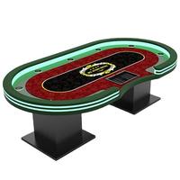 Luckyh — lumière LED Double couche de luxe, Texas, Poker, plateforme, bon marché, en promotion
