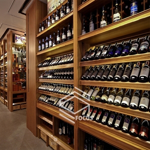 Mobile Espositore per Vini Design per Piccole Enoteca, Mobile Bar <span class=keywords><strong>Vintage</strong></span> - Product Image 3