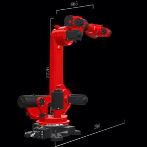 Robot de Soldadura de Ensamblaje, Manipulador de Seis Ejes, Brazo Mecánico de 6 Ejes, Robot Hexápodo, Incluye Motor, Engranaje, Rodamiento, PLC - Product Image 3