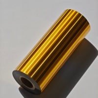 Rouleaux de film de marquage à chaud brillant amovibles, vente directe d'usine personnalisée, pour l'impression d'emballages