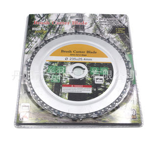 Lame de débroussailleuse 9 pouces 230 mm 18 dents en acier inoxydable pour la coupe du bois et le débroussaillage - Product Image 3