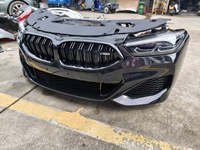 Conjunto completo de parachoques delantero para BMW Serie 8 G14 G15 G16 Pre LCI M850i, incluye faros, parrilla y radiador.