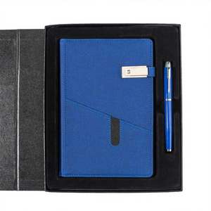 Custom Business Gift Kit Vacuum Flask + A5 Loose Leaf Paper <b>Notebook</b> + Pen Promotion Gift <b>Set</b> for Easter Silk Screen Printing - Product Image 4