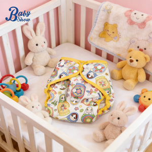 <span class=keywords><strong>Couche</strong></span> <span class=keywords><strong>lavable</strong></span> <span class=keywords><strong>pour</strong></span> bébé personnalisée, réglable, de 1 à 3 ans, avec motif de poupée matriochka, réutilisable, anti-fuite, AI2, couches en tissu à poche - Product Image 1