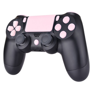ชุดปุ่มเปลี่ยนสีชมพูแบบกำหนดเอง EXtremeRate สำหรับคอนโทรลเลอร์ PS4 รุ่น JDM-040/050/055 - Product Image 3